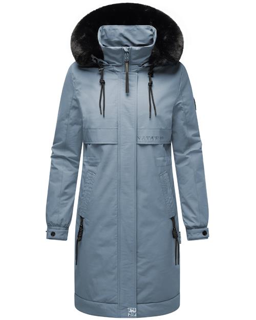 NAVAHOO Overgangsfrakke 'Kaltwetterretter 14'  blå