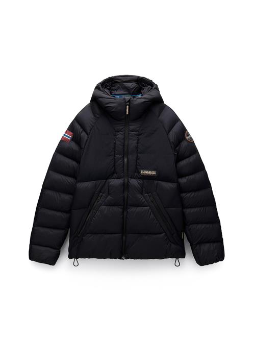 NAPAPIJRI Vinterjakke 'Moesa'  lysegul / orange / sort