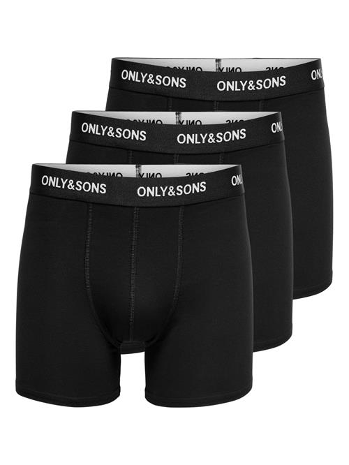 Only & Sons Boksershorts 'ONSFitz'  sort / hvid
