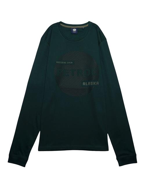 Petrol Industries Bluser & t-shirts  kiwi / gran / sort