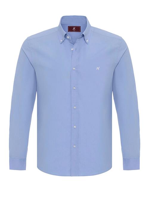 Williot Skjorte  blå / hvid