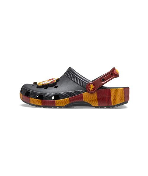 Crocs Træsko 'Harry Potter Gryffindor Classic'  gul / mørkerød / sort