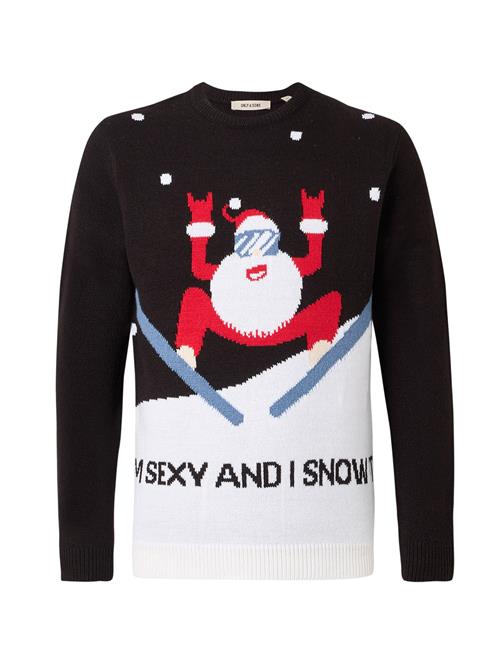 Only & Sons Pullover 'ONSXMAS'  lyseblå / rød / sort / hvid