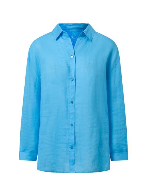 CASH-MERE.CH Bluse  azur