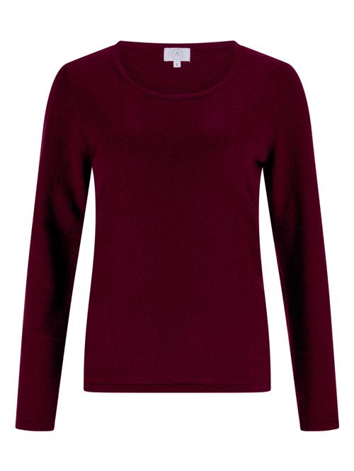 CASH-MERE.CH Pullover  mørkerød