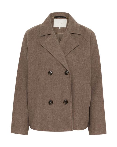 Kaffe Overgangsfrakke 'Fanny'  brun-meleret