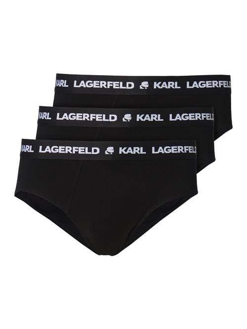 Karl Lagerfeld Slip  sort / hvid