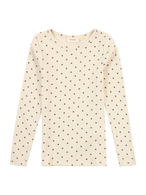 Lil'Atelier Bluser & t-shirts 'LAGO KIM'  chamois / mørkeorange / sort