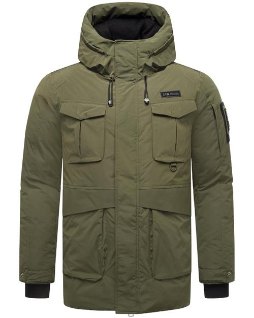 Se STONE HARBOUR Vinterjakke 'Edriik XX'  mørkegrøn hos About You