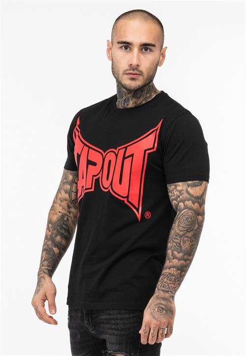 Tapout Bluser & t-shirts  blodrød / sort