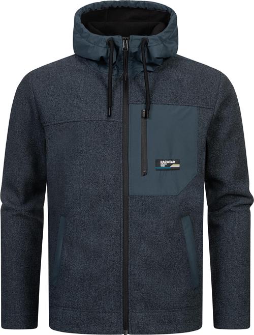 Ragwear Fleecejakke 'Brodney'  mørkeblå