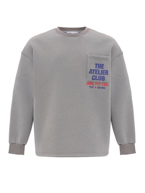 VAMOS CLO Sweatshirt  navy / grå / blodrød