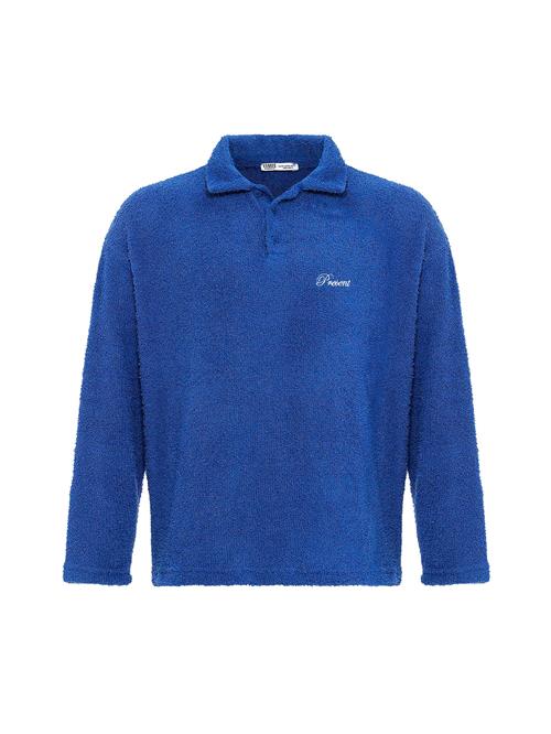 VAMOS CLO Sweatshirt  blå / hvid