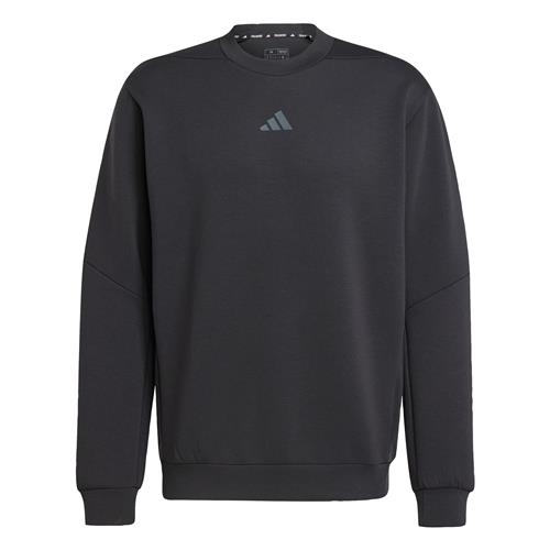 ADIDAS PERFORMANCE Sportsweatshirt 'Designed For Training'  basalgrå / sort