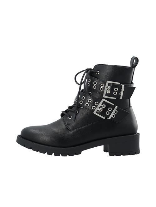 Bianco Snørestøvletter 'PEARL'  sort