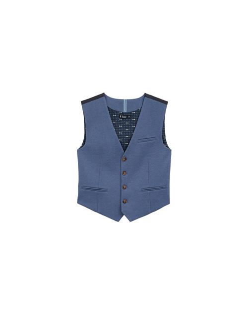 WE Fashion Vest  blå-meleret