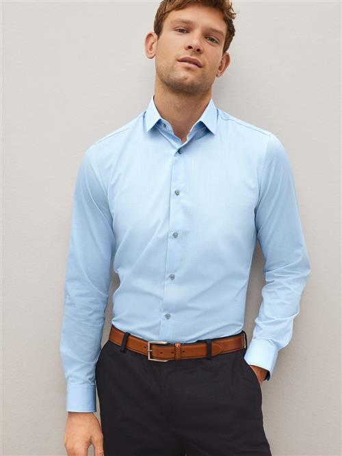 Next Skjorte  lyseblå