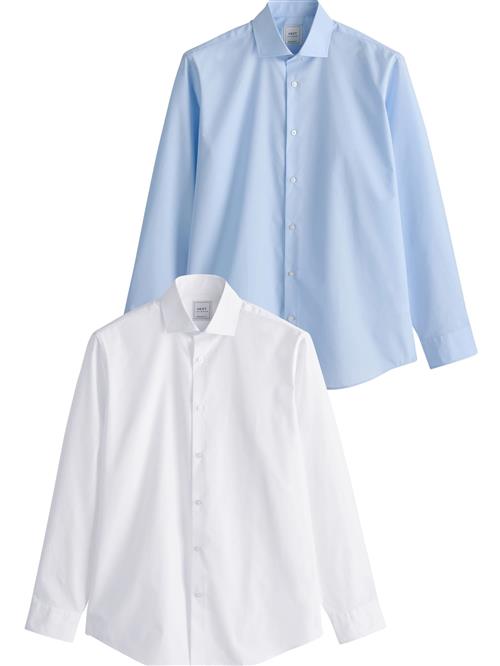 Next Skjorte  lyseblå / hvid