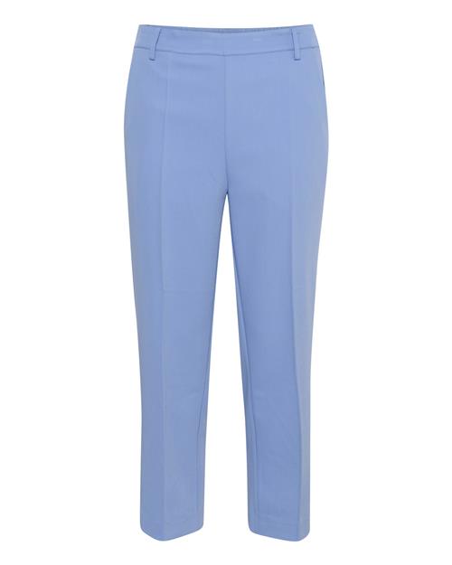 Kaffe Bukser med fals 'KA Sakura'  himmelblå