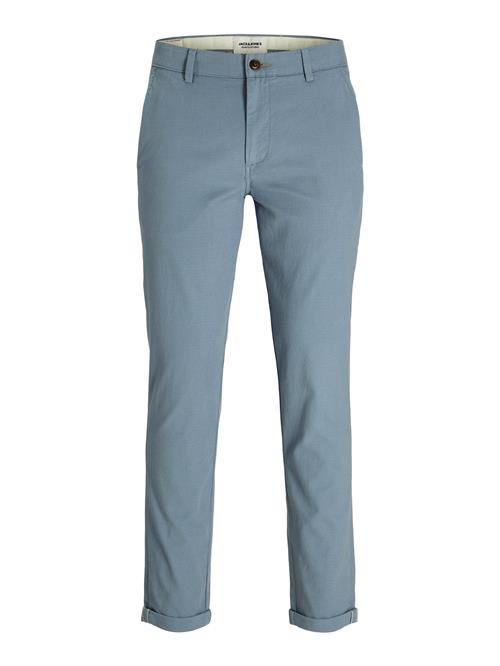 JACK & JONES Lærredsbukser 'JPSTMarco JJFury'  lyseblå