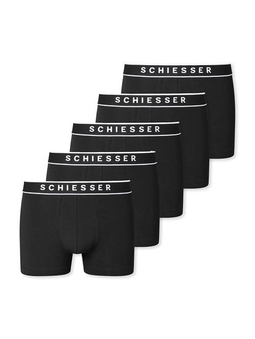 SCHIESSER Boksershorts  sort / hvid