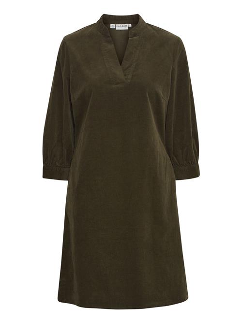 PULZ Jeans Kjole 'Sally'  brun