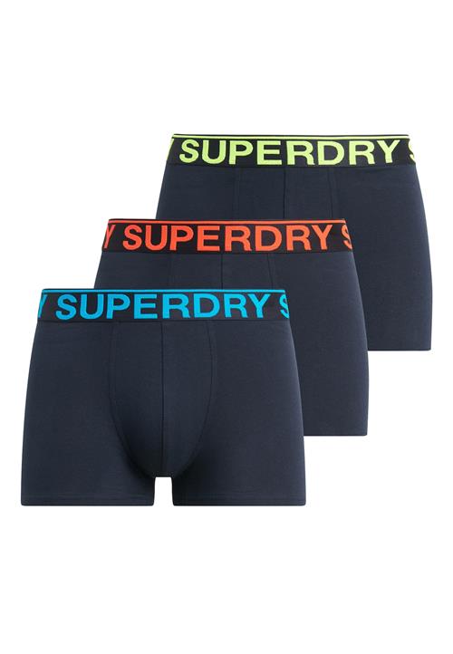 Superdry & Co Boksershorts  natblå / aqua / lysegrøn / orangerød