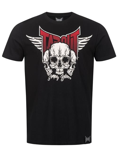 Tapout Bluser & t-shirts 'Hamlines'  mørkerød / sort / hvid
