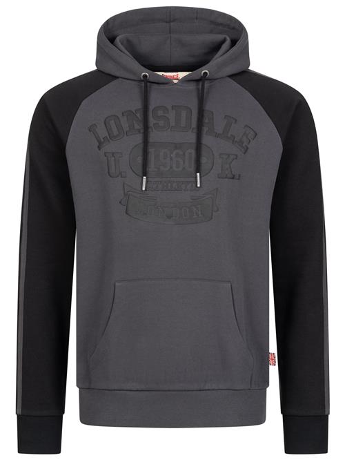 LONSDALE Sweatshirt 'LINNFOOTS'  antracit / mørkegrå / sort