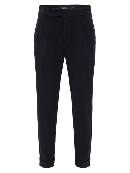 Antioch Bukser med lægfolder  navy