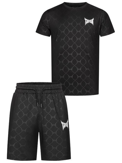 Tapout Træningsdragt 'PHILIOS'  sort / hvid