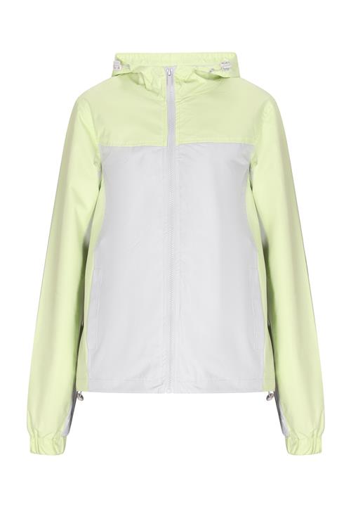 myMo ATHLSR Overgangsjakke  pastelgul / lysegrå