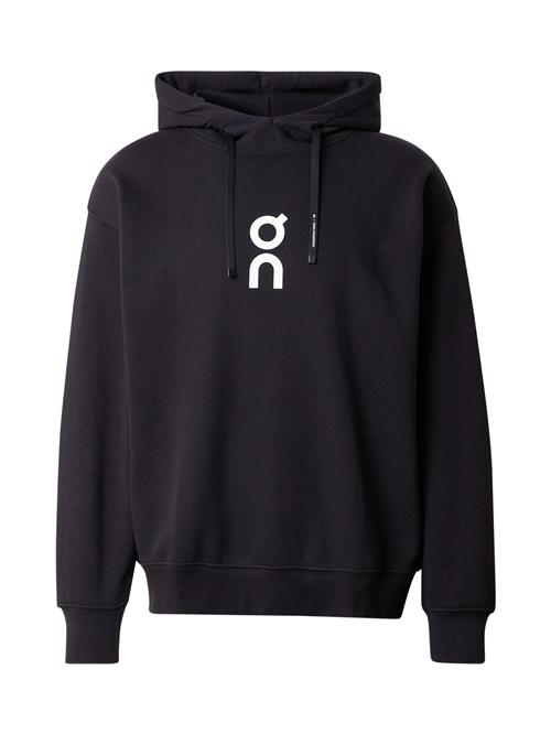 On Sweatshirt 'Club'  sort / hvid