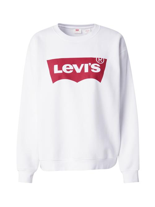 LEVI'S ® Sweatshirt  rød / hvid
