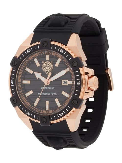 Plein Sport Analogt ur  rosa guld / sort