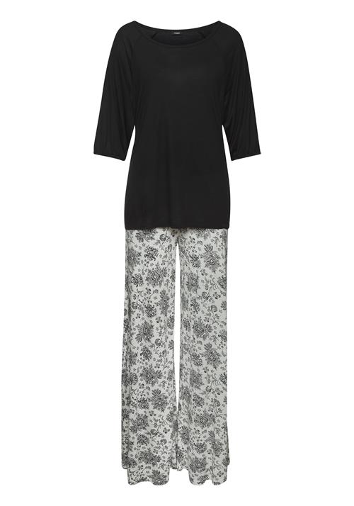 VIVANCE Pyjamas 'Dreams'  sort / offwhite
