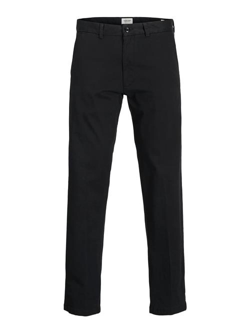 JACK & JONES Lærredsbukser 'JPSTKane Barret'  sort