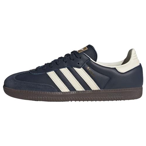 ADIDAS ORIGINALS Sneaker low 'Samba'  navy / hvid