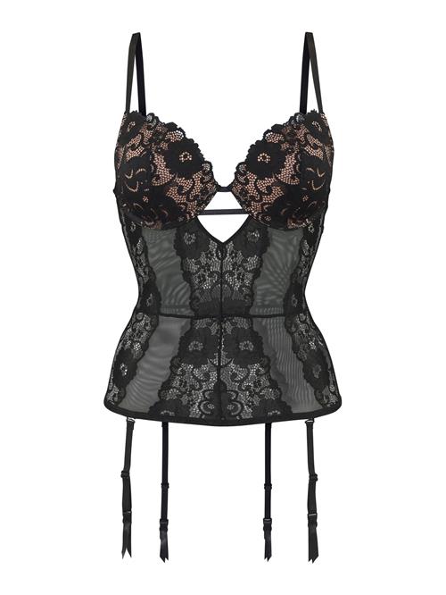 JETTE Korsage  nude / sort