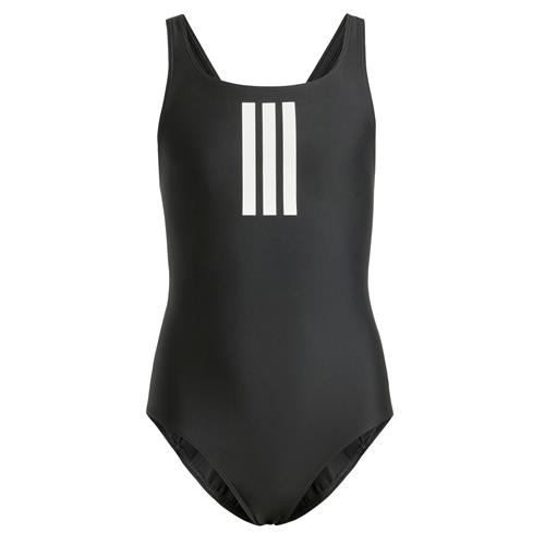 ADIDAS PERFORMANCE Sportsbademode '3-Stripes Swimsuit'  sort / hvid