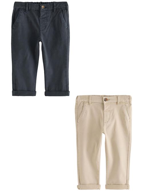 Next Bukser  beige / blå / navy