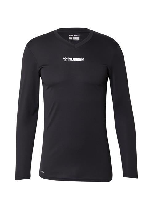 Hummel Funktionsskjorte 'Essential'  sort / hvid