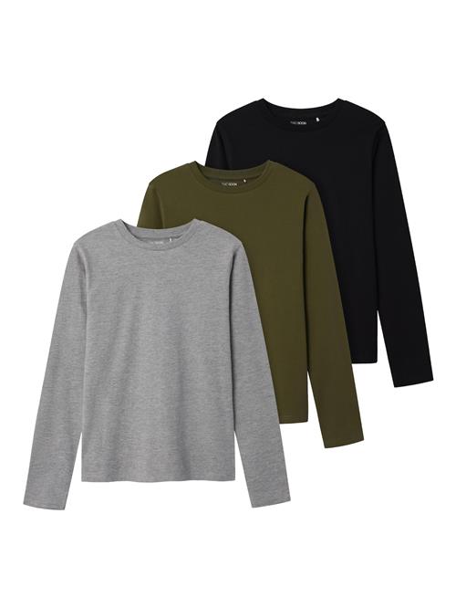 TWO SOON Shirts  grå / khaki / sort