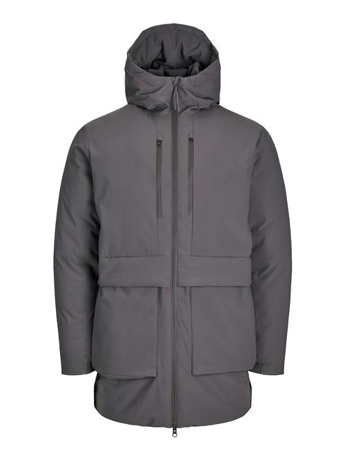 JACK & JONES Overgangsparka 'JCOCharlie'  mørkegrå