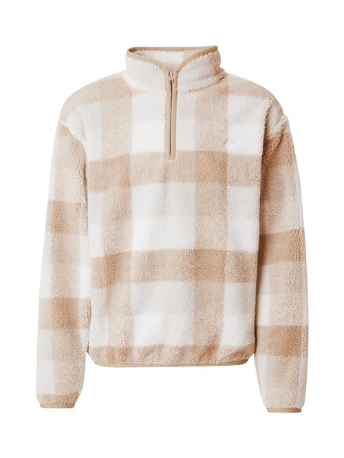 Nike Sportswear Pullover 'Club'  beige / lysegrå / hvid