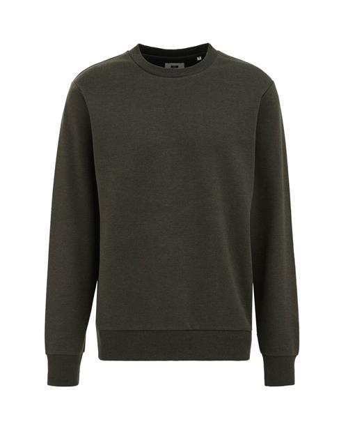 WE Fashion Sweatshirt  oliven / mørkegrøn