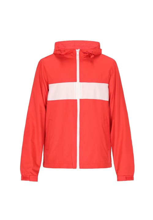 hoona Overgangsjakke  rød / hvid