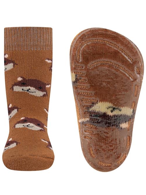 EWERS Sokker 'Hamster'  brun / blandingsfarvet