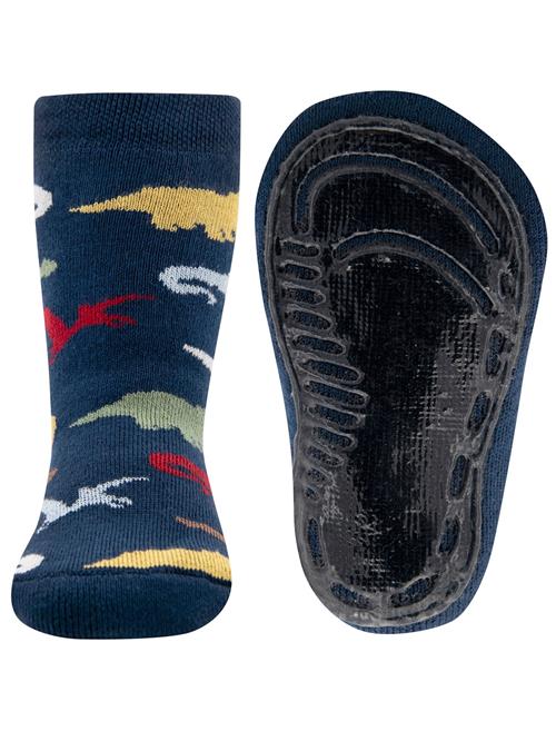 EWERS Sokker 'Dinos'  blå / blandingsfarvet