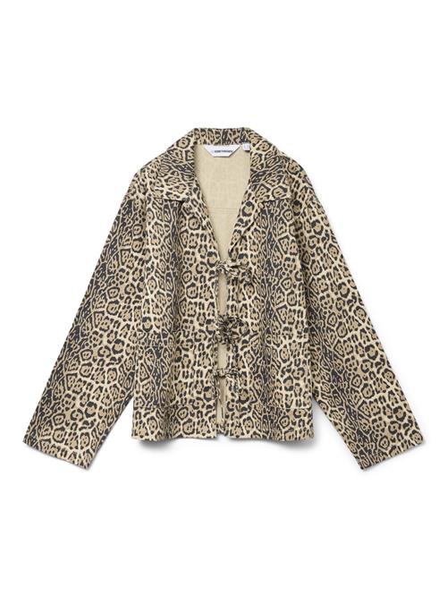 VERO MODA Overgangsjakke 'KIRBY '  beige / sort